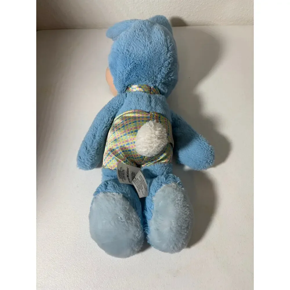 Disney Store Mickey Mouse in Blue Bunny Costume Plush Easter Stuffed Animal Toy
